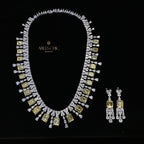 Sphene Hochzeit Girlande Halskette P0694