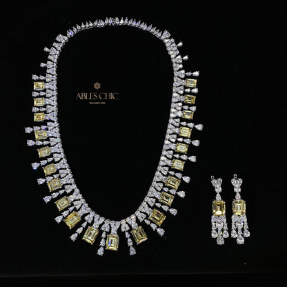 Sphene Hochzeit Girlande Halskette P0694