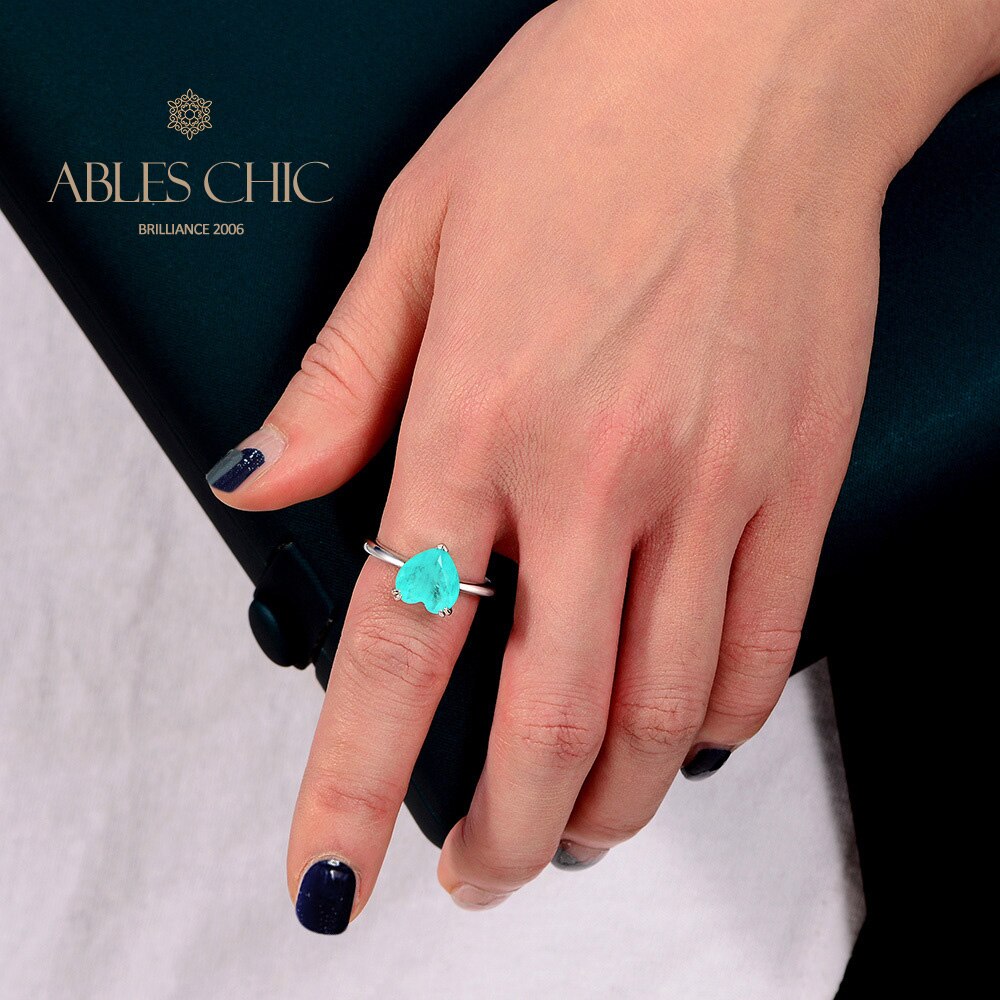 Paraiba Verlobungsring R0388