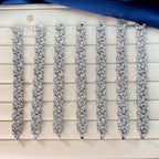 Brautarmband mit Eisblumenmuster B0630