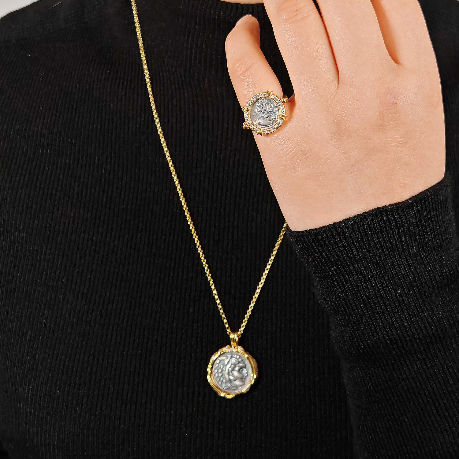 Byzantinische Münzketten 6073