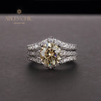 Citrin Stapelring Set R0317