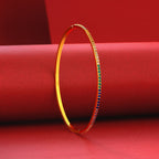 Schmaler Regenbogen-Armreif B0879