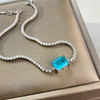 Lab Paraiba Tennisarmband B0539