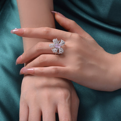 Turmalin Schmetterling Cocktail Ring R1262