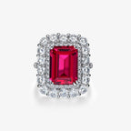 Smaragd-Blumenring R1160