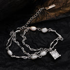 Ketten Barockperlen Armband B1047