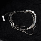 Barockperlen-Mehrkettenarmband B1035