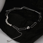 Gezogene Kette Barockperlenkette N1032
