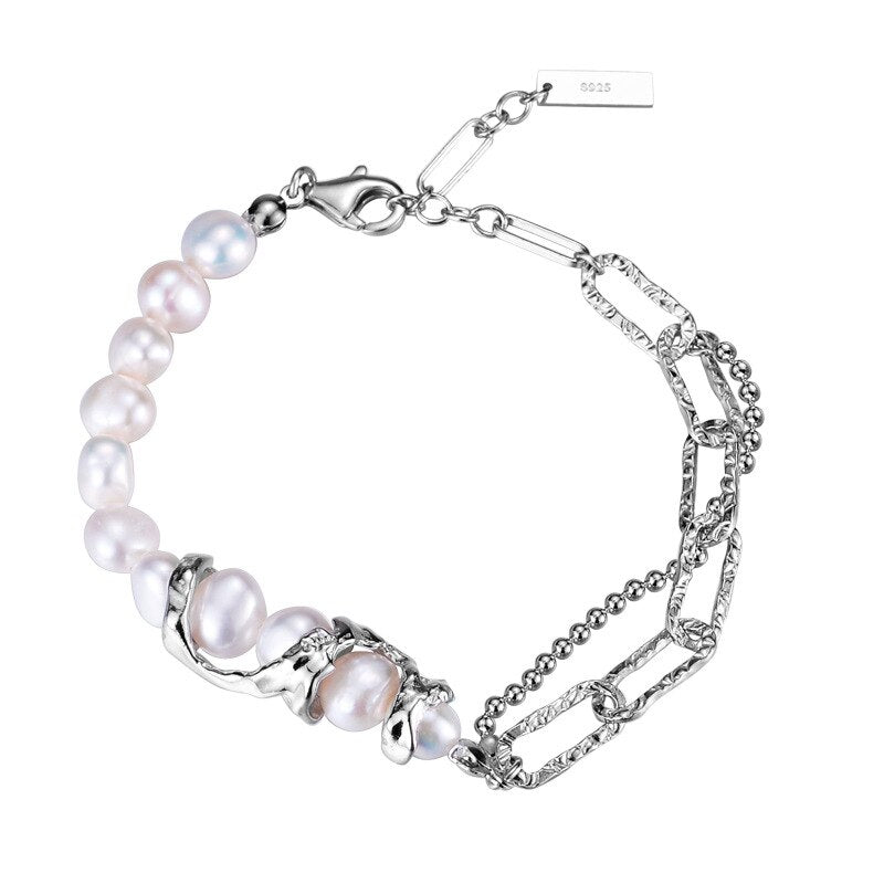 Barockperlen Unregelmäßige Glieder Armband B1020