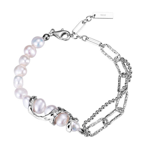 Barockperlen Unregelmäßige Glieder Armband B1020