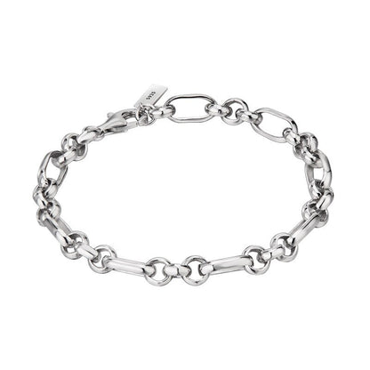 Statement-Armband mit Rolo-Kette B1042