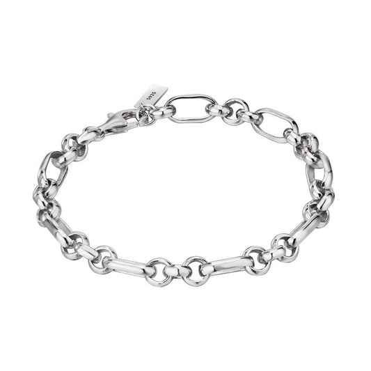 Statement-Armband mit Rolo-Kette B1042