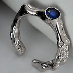 Alien Textur CZ Ring R1252