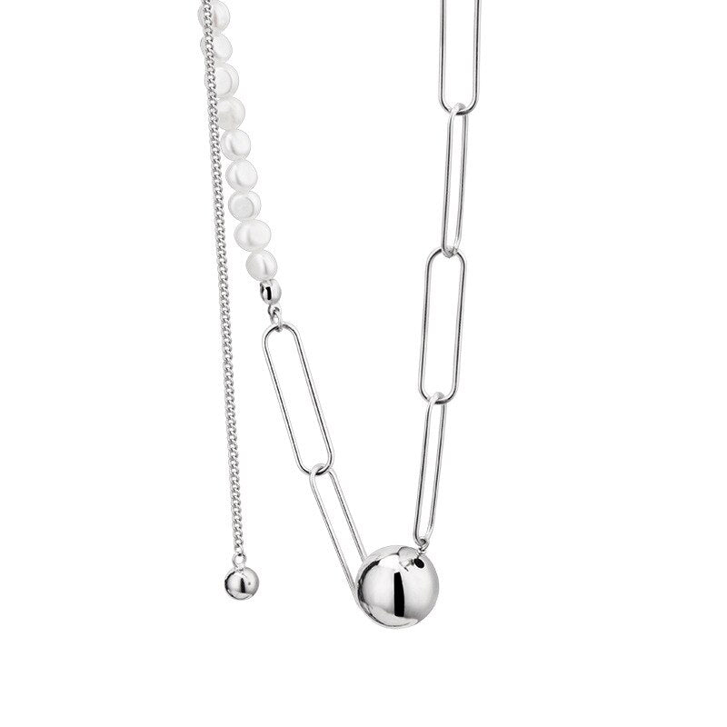 Gezogene Kette Barockperlenkette N1032