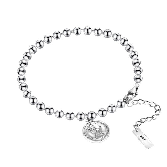 Elizabeth Münz-Kugelkettenarmband B1015