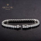 Bling Tennis Hochzeitsarmband B0554