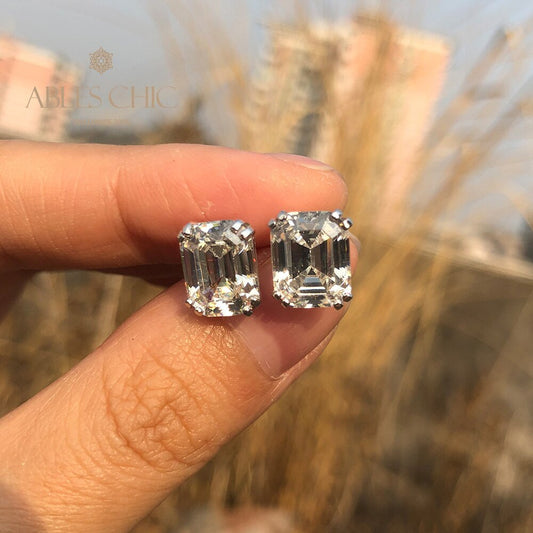 Smaragd Paraiba Turmalin Ohrringe E0121