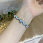 Armband mit Steinen in verschiedenen Formen B0503