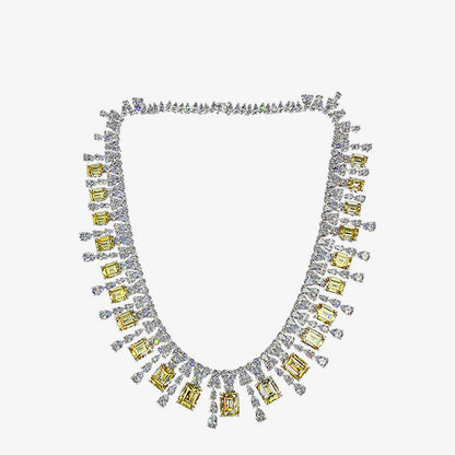 Sphene Hochzeit Girlande Halskette P0694