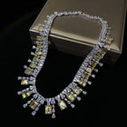 Sphene Hochzeit Girlande Halskette P0694