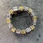 Citrin Brautarmband B0636