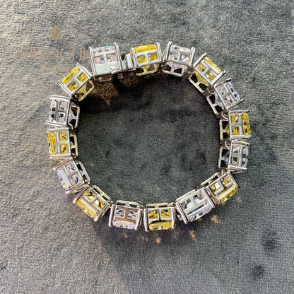 Citrin Brautarmband B0636