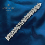 Brautarmband mit Eisblumenmuster B0630