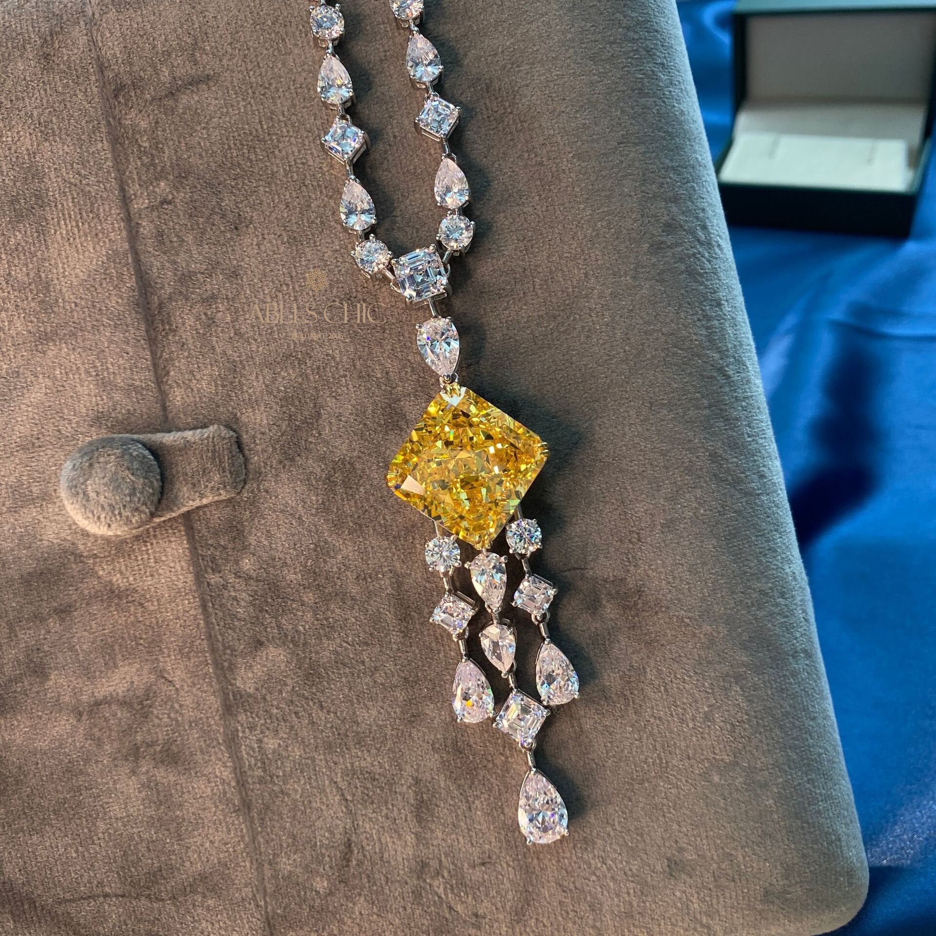 Imperial Topaz Chanderlier Anhänger P0637