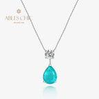 Lab Paraiba Tropfenanhänger B0411