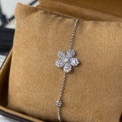 Blütenblatt Blume Hochzeit Armband B0855