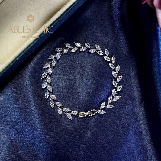 Marquise-Blatt-Armband B0827