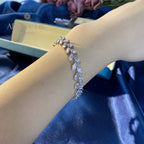 Marquise-Blatt-Armband B0827