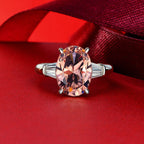 Statement-Ring mit im Labor gezüchtetem Edelstein R0378
