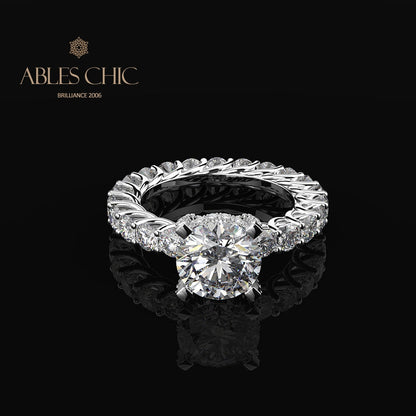 Diamanten Brautring R0789