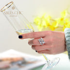 Moderner Symmetrie-offener Ring R1450