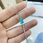 Lab Paraiba Tennisarmband B0539