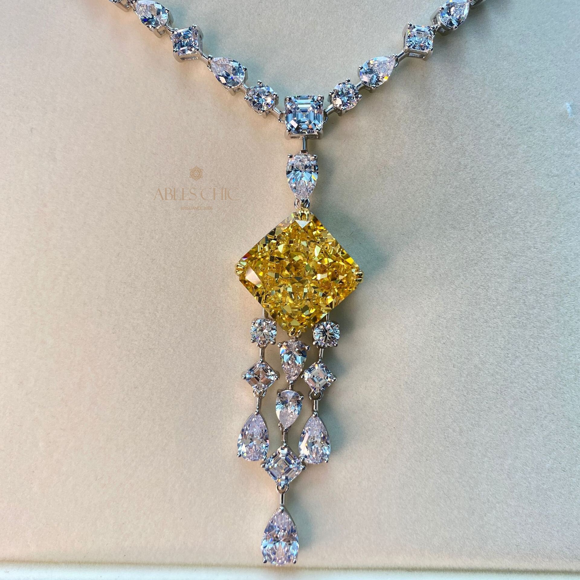 Imperial Topaz Chanderlier Anhänger P0637