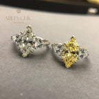 Diamant-Verlobungsring mit 3 Steinen R0313