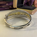 Citrin Mehrsträngiger Armreif B0627