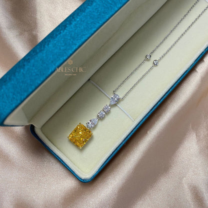 Citrin-Kronleuchter-Anhänger P0650