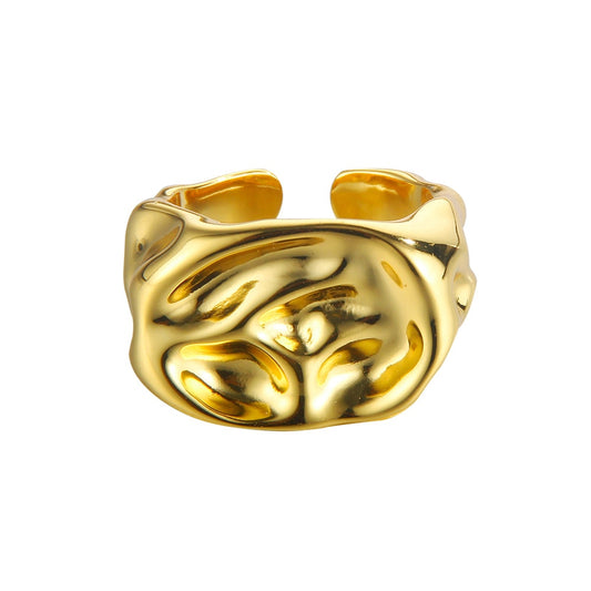 Abstrakter flüssiger dicker Ring R1110