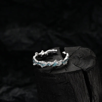 Original Emaille Unregelmäßiger Ring R1177