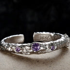 Alien Textur CZ Ring R1268