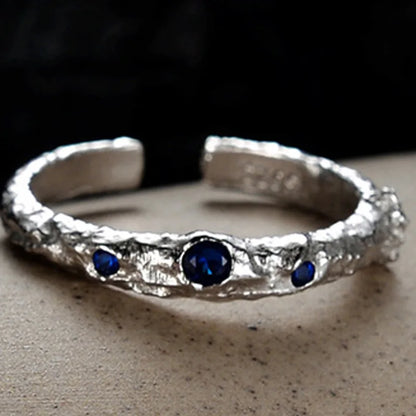 Alien Textur CZ Ring R1268