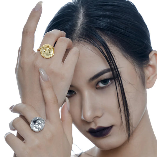 Halloween-Ring mit Alien-Textur R1231