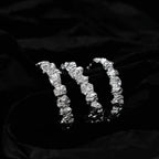 Robuster Ring mit Alien-Textur R1253