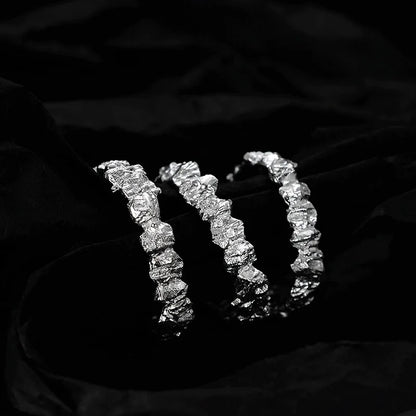 Robuster Ring mit Alien-Textur R1253