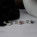 Alien Textur CZ Ring R1252
