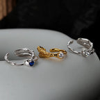 Alien Textur CZ Ring R1258
